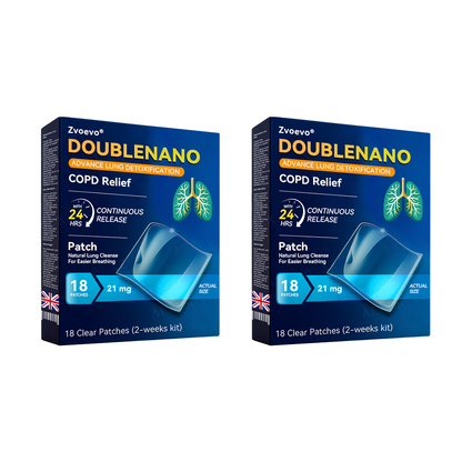 🌿🌟MHRA Approved|Zvoevo® DoubleNano COPD Relief Patch (💝 Cough, wheezing, shortness of breath, sputum, stuffy nose, bronchitis, bronchitis, allergy symptoms, lung discomfort🫁)