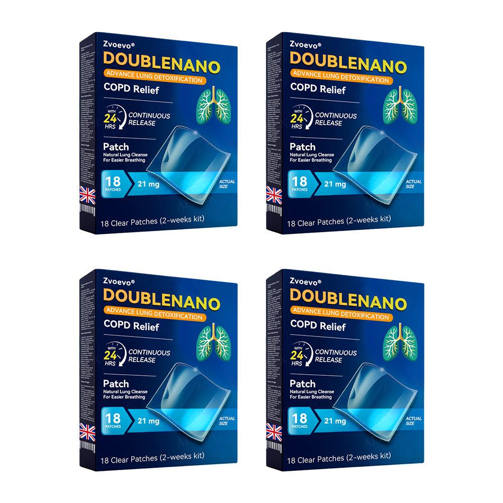 🌿🌟MHRA Approved|Zvoevo® DoubleNano COPD Relief Patch (💝 Cough, wheezing, shortness of breath, sputum, stuffy nose, bronchitis, bronchitis, allergy symptoms, lung discomfort🫁)