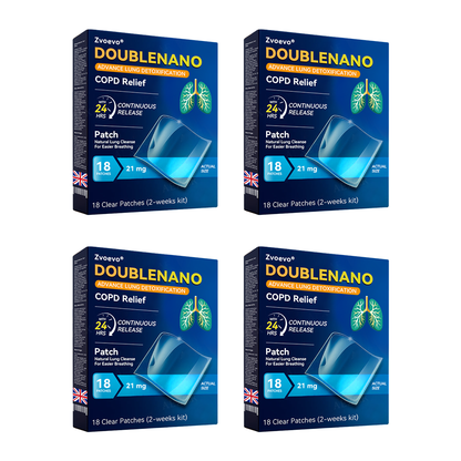 🌿🌟MHRA Approved|Zvoevo® DoubleNano COPD Relief Patch (💝 Cough, wheezing, shortness of breath, sputum, stuffy nose, bronchitis, bronchitis, allergy symptoms, lung discomfort🫁)