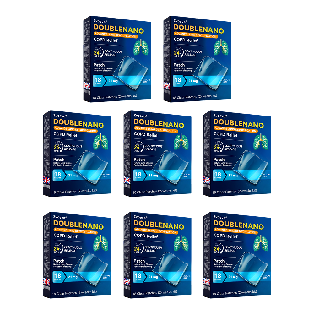 🌿🌟MHRA Approved|Zvoevo® DoubleNano COPD Relief Patch (💝 Cough, wheezing, shortness of breath, sputum, stuffy nose, bronchitis, bronchitis, allergy symptoms, lung discomfort🫁)