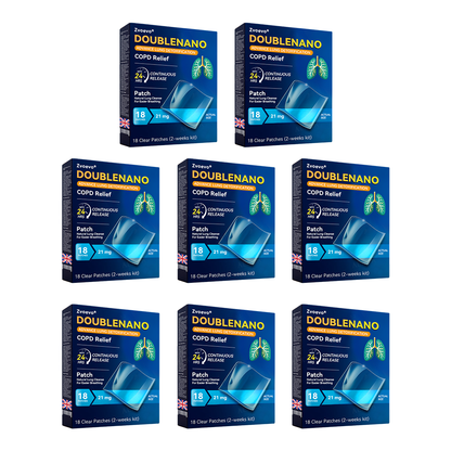 🌿🌟MHRA Approved|Zvoevo® DoubleNano COPD Relief Patch (💝 Cough, wheezing, shortness of breath, sputum, stuffy nose, bronchitis, bronchitis, allergy symptoms, lung discomfort🫁)