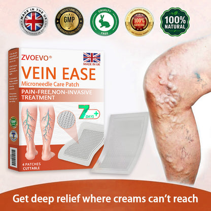 🎁🌿Zvoevo® Vein Ease Microneedle Care Patch(For Spider Veins, Varicose Veins, Swelling & Leg Fatigue) - Last Day Promotion 50% OFF