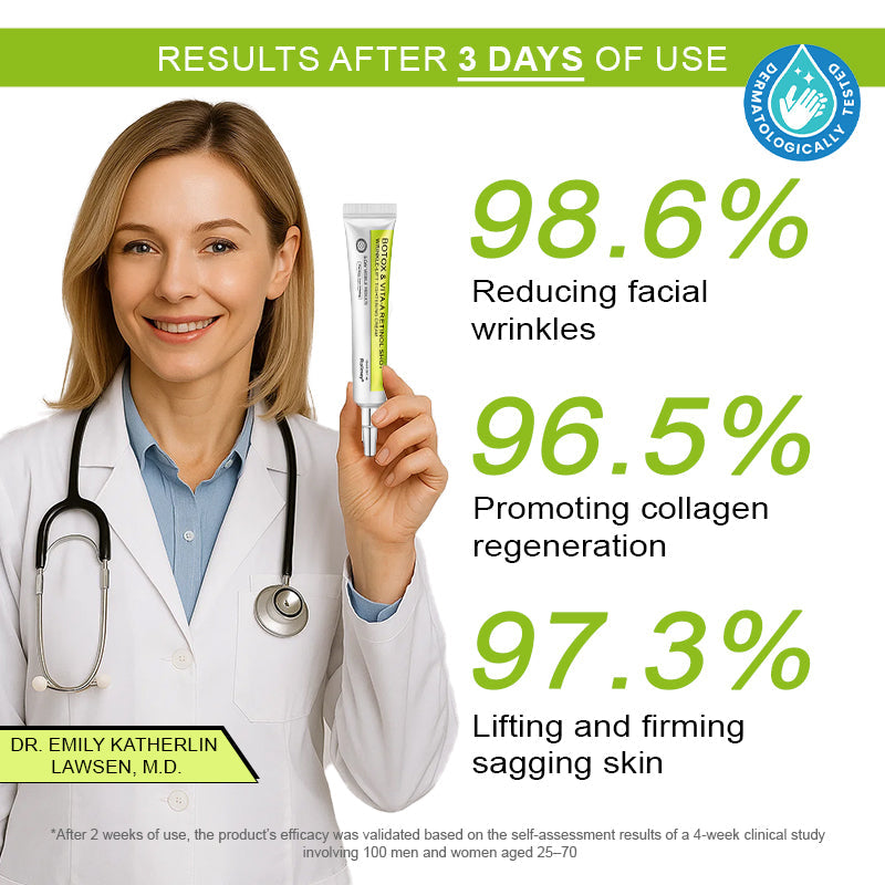 💫💯Made and shipped from the UK 💫Rolimey® Botox & Vita-A Retinol Shot Wrinkle-Lift Tightening cream - Last Day Promotion 50% OFF