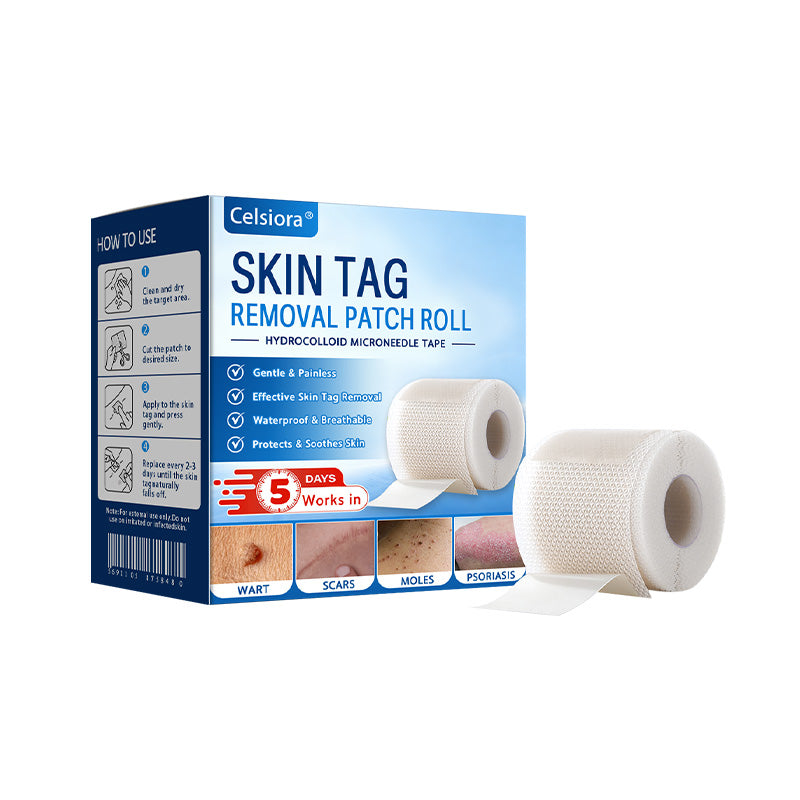 👑👑Celsiora® Multi-Functional Microneedle Hydrocolloid Patch Roll | Targets Skin Tags, Warts & Stubborn Blemishes