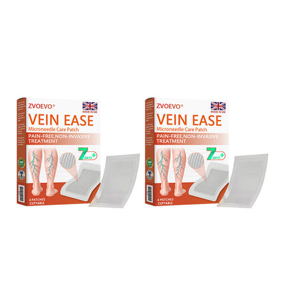 Zvoevo® Vein Ease Microneedle Care Patch(For Spider Veins, Varicose Veins, Swelling & Leg Fatigue)