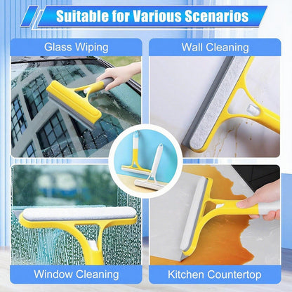 【✨Last Day Promotion 50% OFF】flysmus® Streak-Free Window Cleaner – Spray, Wipe & Scrape in One
