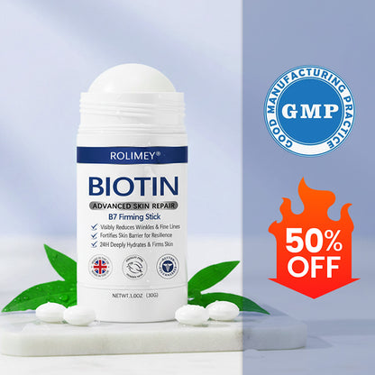 🤩Rolimey® Biotin(B7) Firming Stick – Targets Aging, Sagging & Fine Lines | Final Day: Save 50%