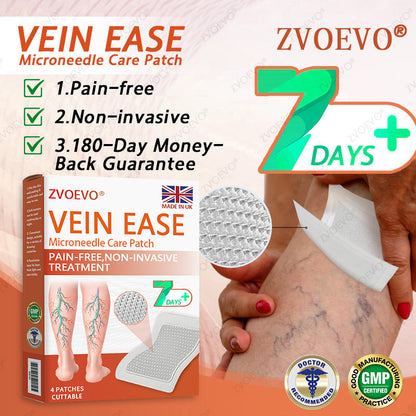 😍🎁Zvoevo® Vein Ease Microneedle Care Patch(For Spider Veins, Varicose Veins, Swelling & Leg Fatigue)