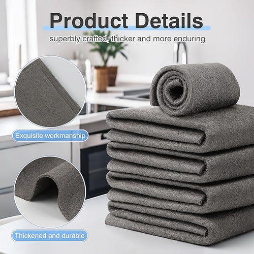 🎉🎉Thickened Magic Cleaning Cloth, Microfiber Streak Free Cloth
