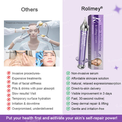 🌿🎉Rolimey® NAD+ Retinol Firming & Lifting Cream(30ml) – For Eye Bags, Dark Circles & Fine Lines | Last Day Sale: 60% OFF