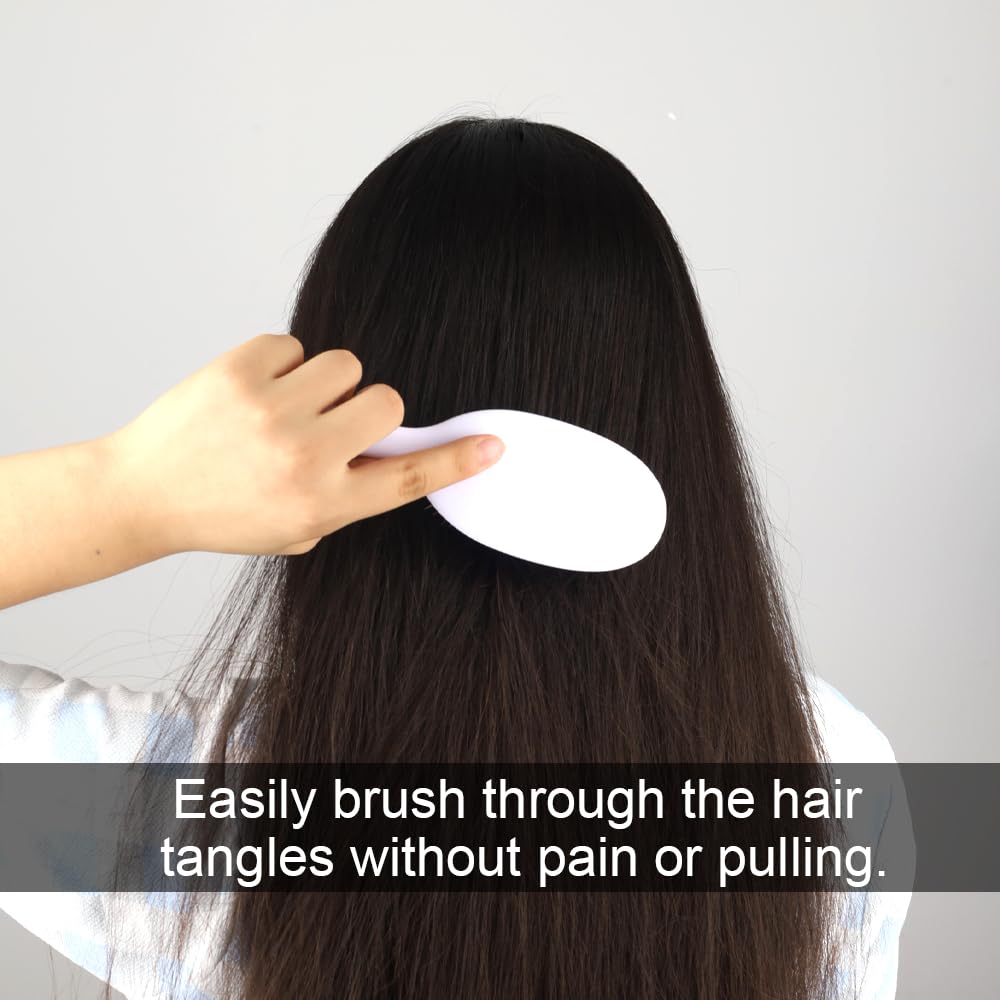 🔥HOT SALE 50% OFF🔥flysmus® Premium Boar Bristle Hair Brush – Smoother, Stronger, Shinier Hair with Nylon Bristles & Microsphere Massaging Technology