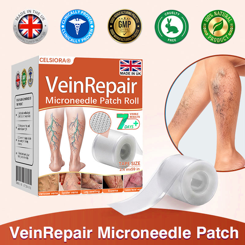 🌿🤩Celsiora® Vein Ease Microneedle Care Patch(For Spider Veins, Varicose Veins, Swelling & Leg Fatigue) - Last Day Promotion 50% OFF