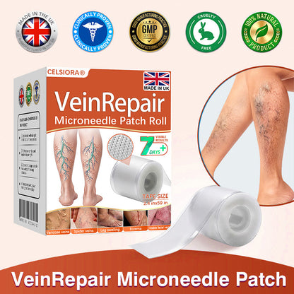 🌿🤩Celsiora® Vein Ease Microneedle Care Patch(For Spider Veins, Varicose Veins, Swelling & Leg Fatigue) - Last Day Promotion 50% OFF