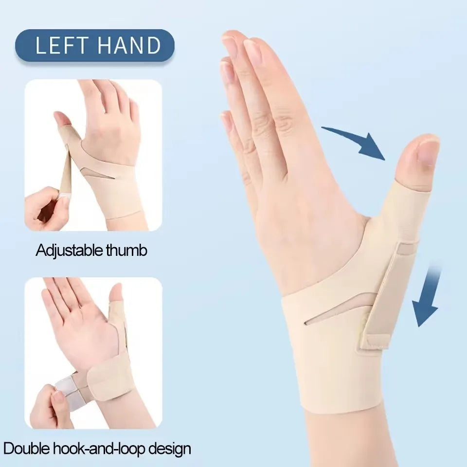 1Pcs Adjustable Thumb Sleeve Tendon Protection Lightweight Breathable Non-slip Non-stuffy Wrist Protector Joint Sprain