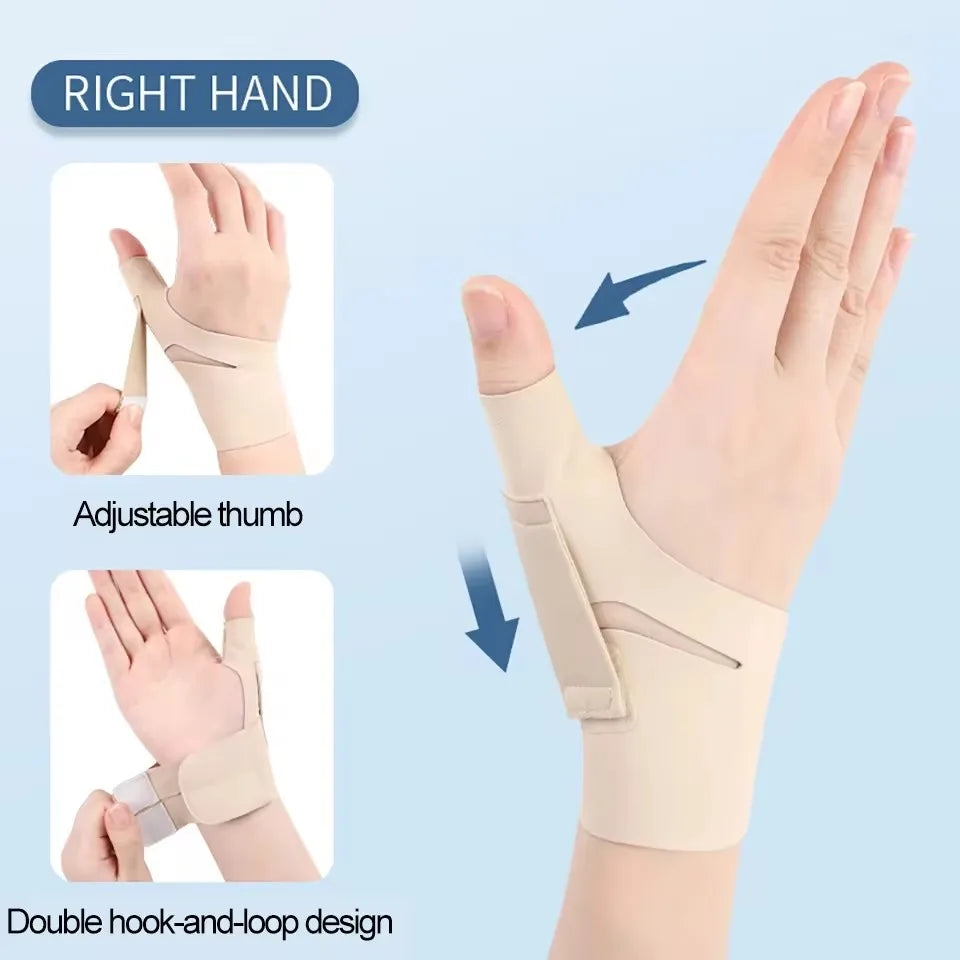 1Pcs Adjustable Thumb Sleeve Tendon Protection Lightweight Breathable Non-slip Non-stuffy Wrist Protector Joint Sprain