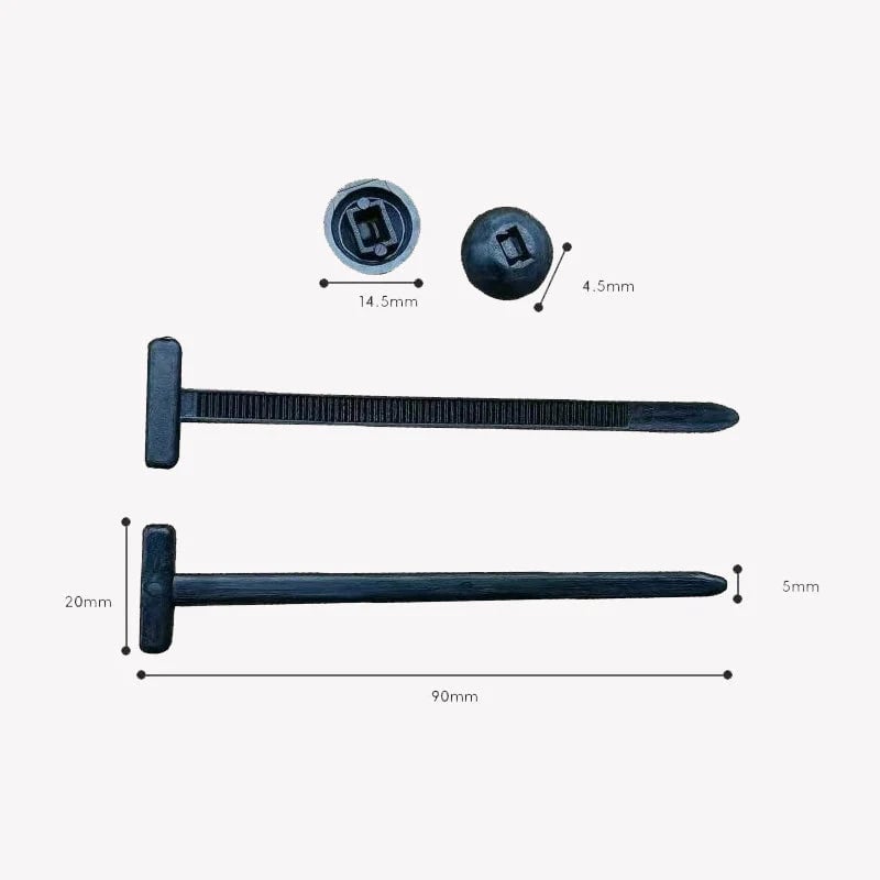 🔥Limited-Time Sale!⚙️ Nylon Universal Cable Tie Buckle – Strong, Reusable & Secure💪