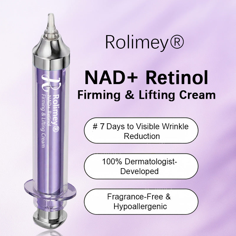 🌿🎉Rolimey® NAD+ Retinol Firming & Lifting Cream(30ml) – For Eye Bags, Dark Circles & Fine Lines | Last Day Sale: 60% OFF