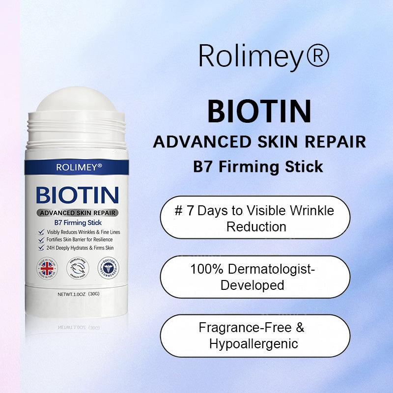 🤩Rolimey® Biotin(B7) Firming Stick – Targets Aging, Sagging & Fine Lines | Final Day: Save 50%