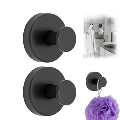 💐💐Suction Cup Hooks for Shower, Removable Towel Hooks for Bathroom Window Glass Door Wall, Bath Robe Looafh Wreath Hook for Hanging