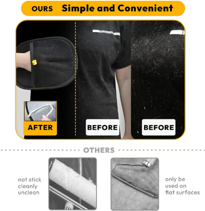 🔥BUY 1 GET 1 FREE🔥🐶🧤flysmus® Pet Hair Remover Electrostatic Gloves – Double-Sided Efficient, Soft Silicone & Washable Reusable (Versatile Home+Car)!